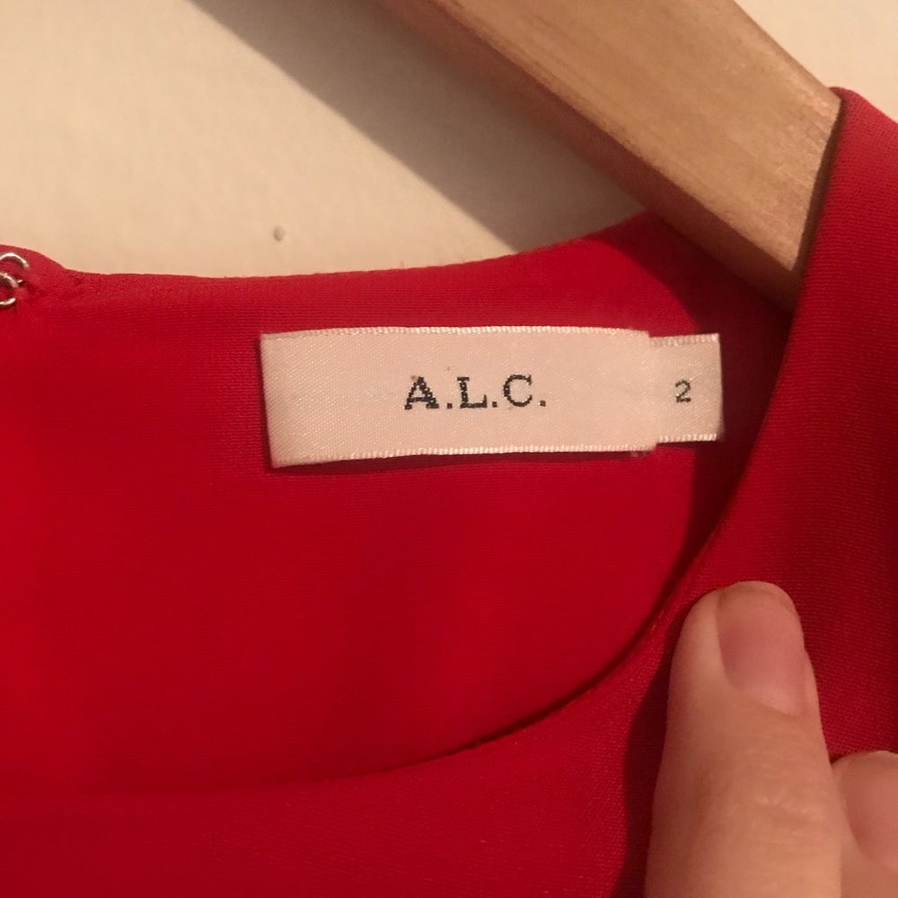 SOLD A.L.C. Ann Peplum BlouseL - Picture 2 of 5